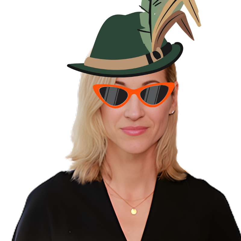 Shannon Yavorsky in character as Neighborhood Watch · Head of Security